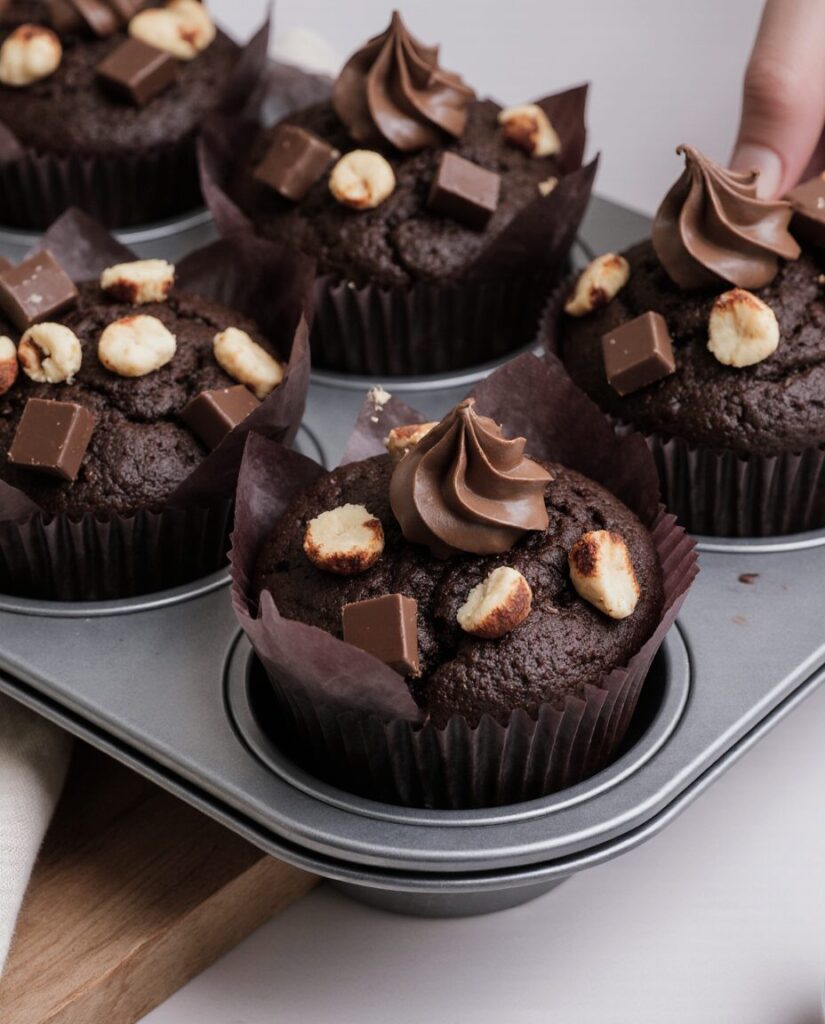 Chocolate Hazelnut Muffin