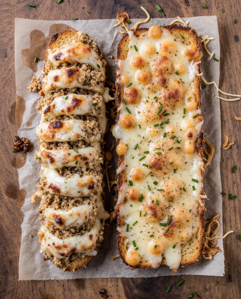 French Onion Garlic Bread