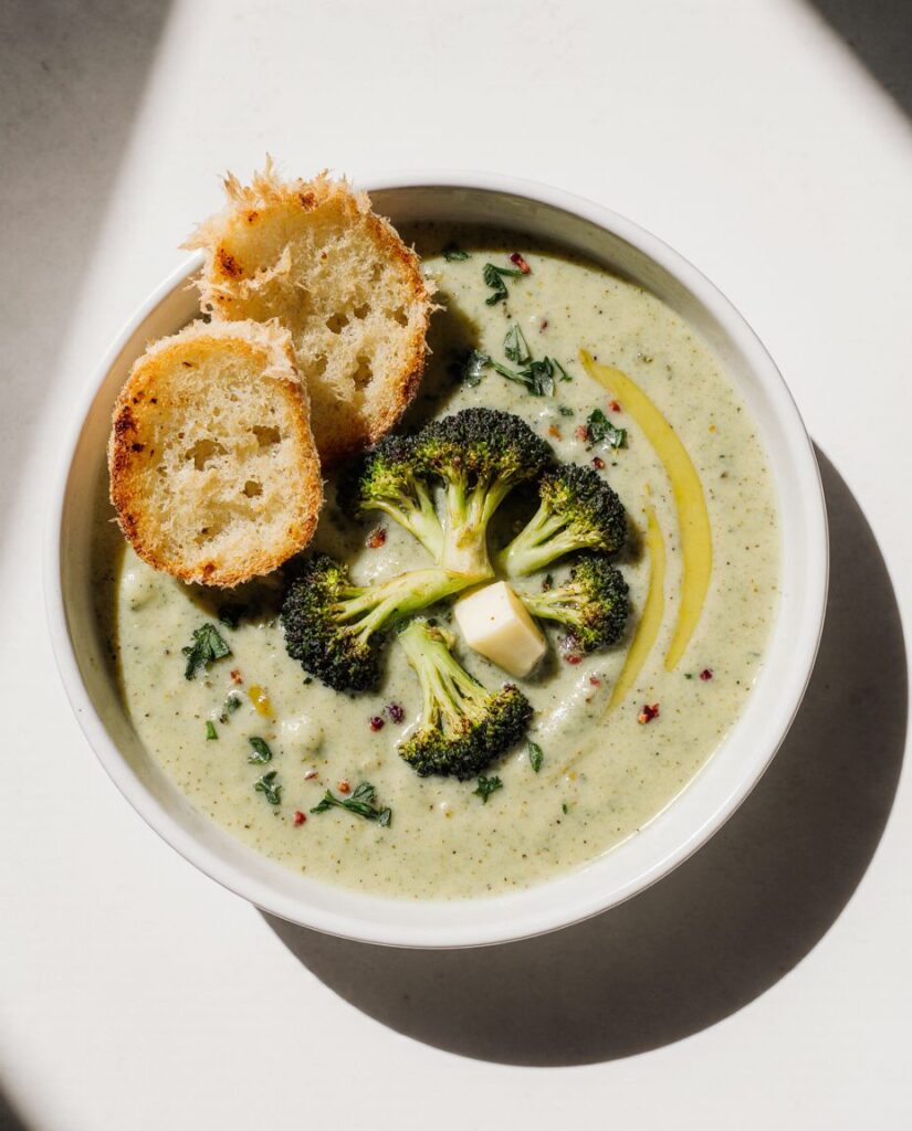 Roasted Broccoli Soup