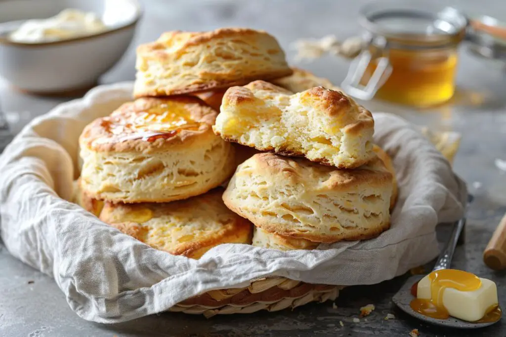 Homemade Fluffy Biscuits