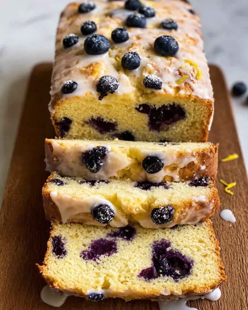 Lemon Blueberry Bread Recipe