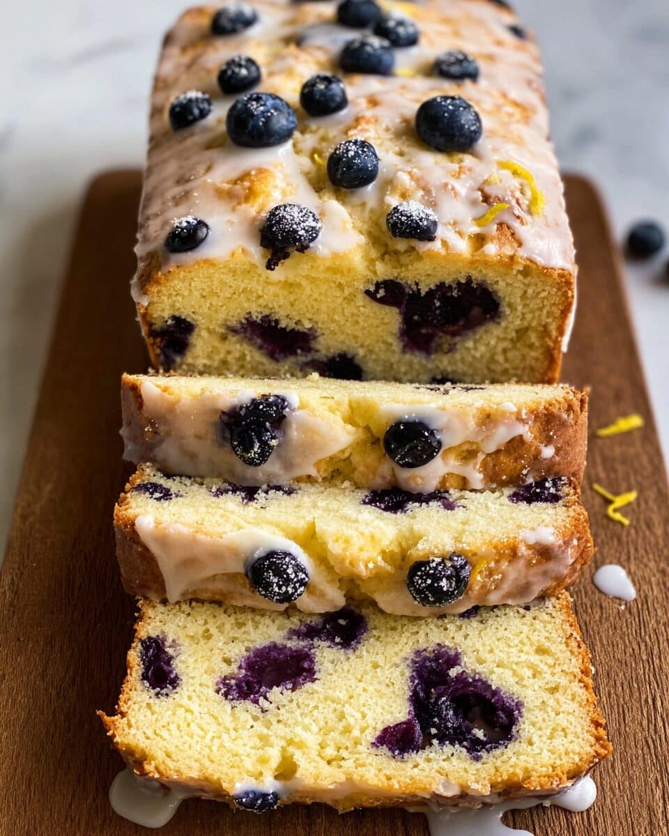 Lemon Blueberry Bread Recipe