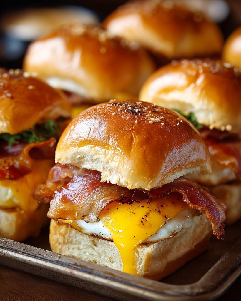 Crack Breakfast Sliders