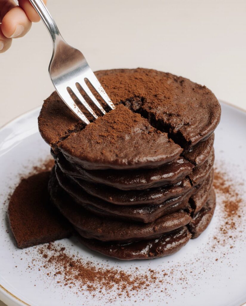 low carb pancake brownies