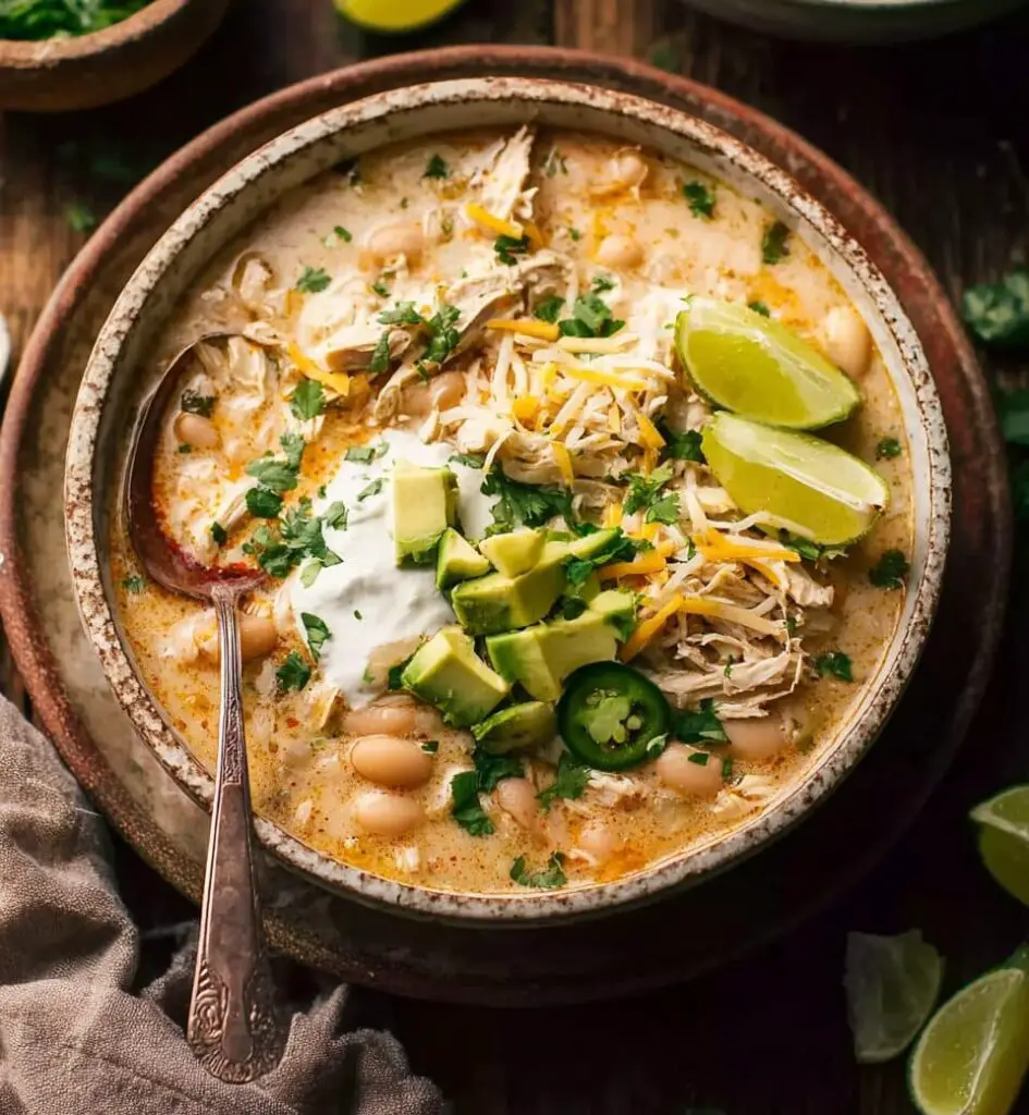 Crockpot White Chicken Chili