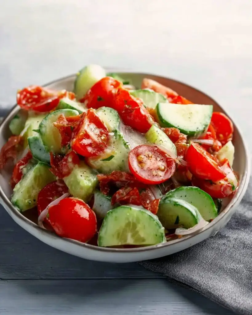 Cucumber Tomato Salad