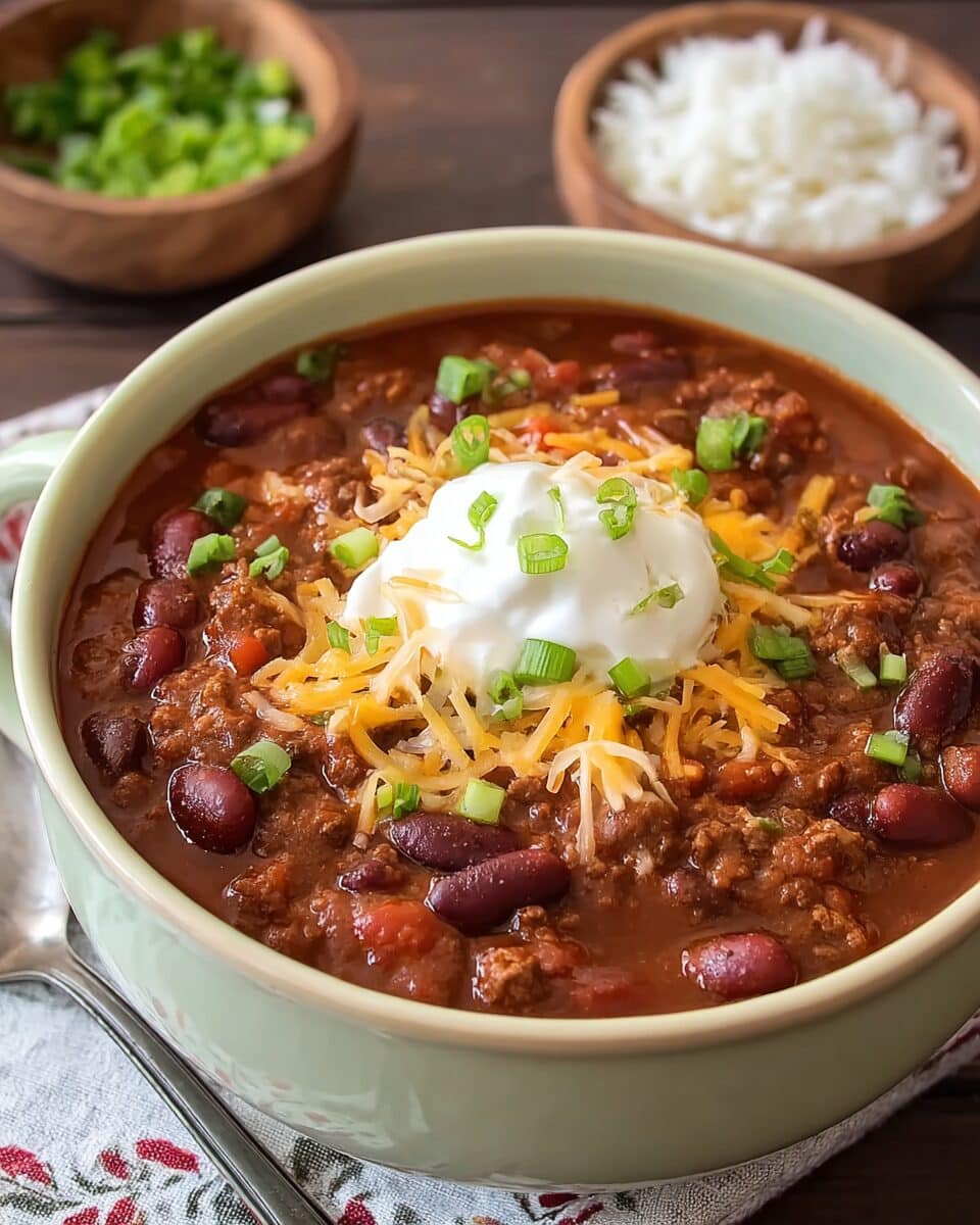 Easy Crockpot Chili