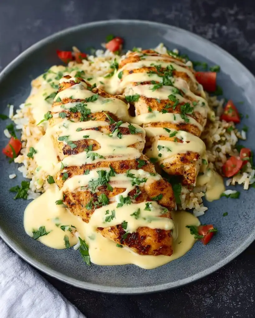 Mexican Chicken with Cheese Sauce