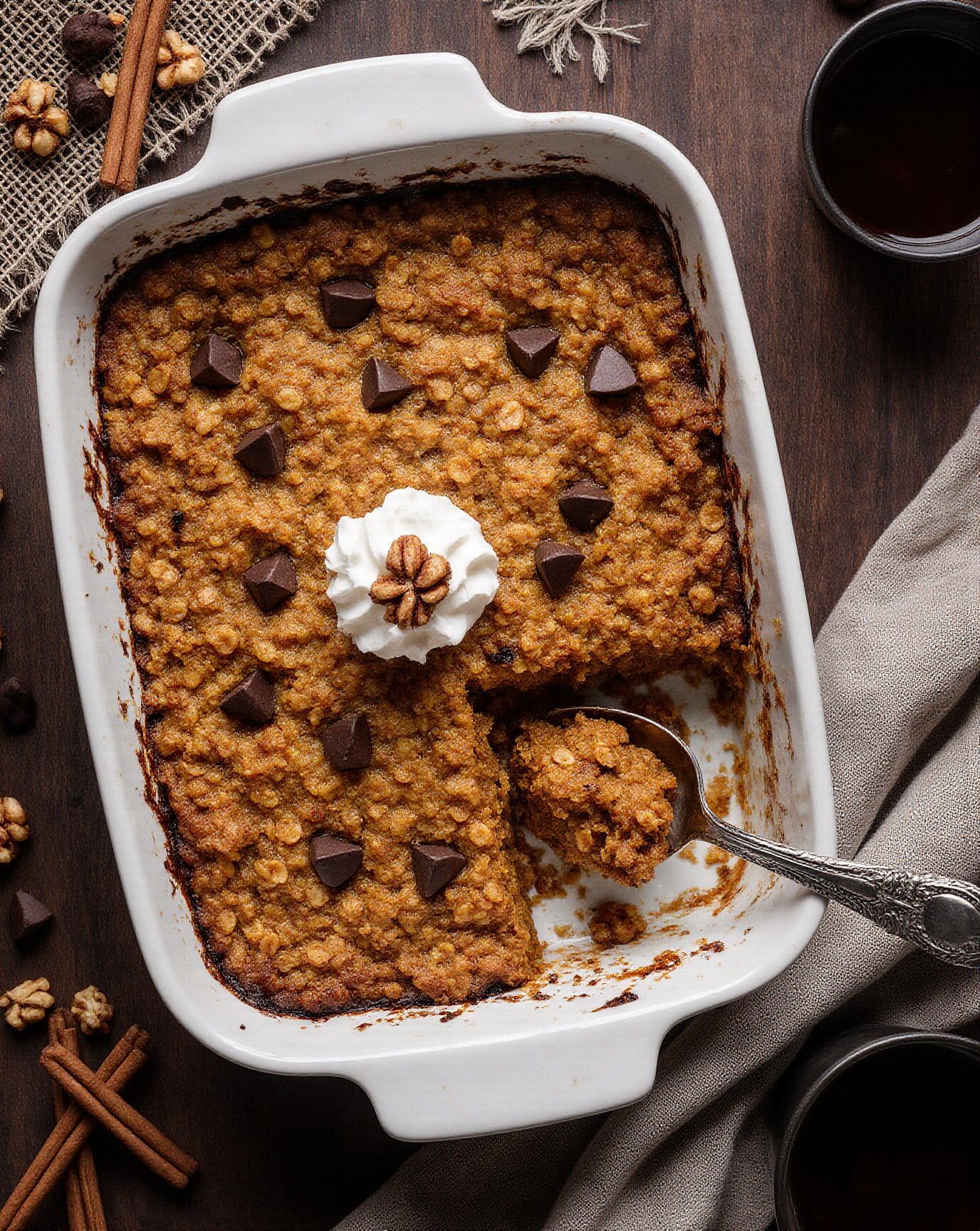 Pumpkin Baked Oatmeal