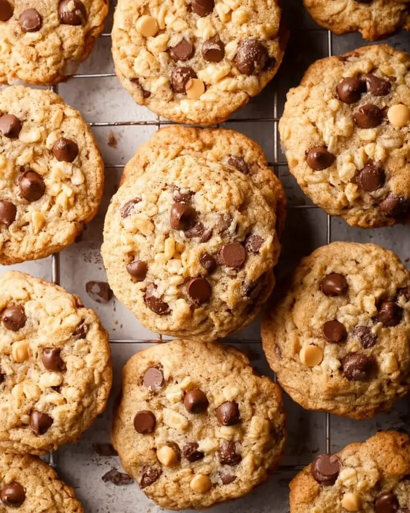 Chocolate Chip Rice Krispie Cookies