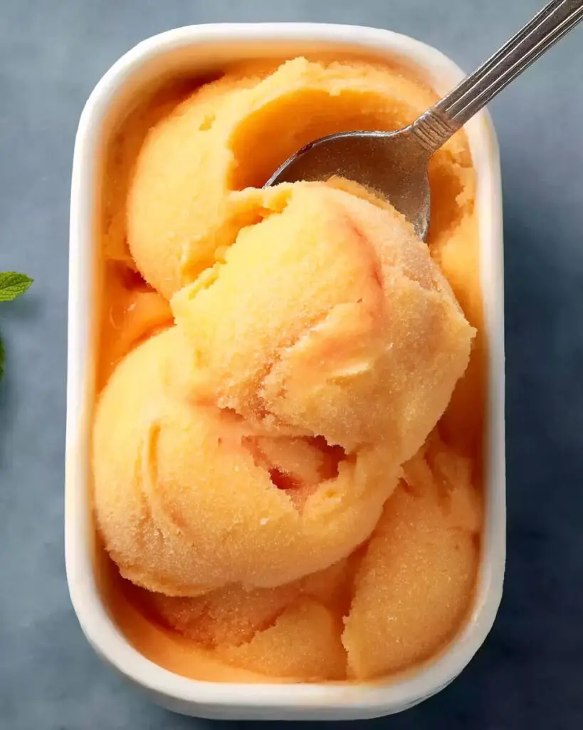 Peach Sorbet