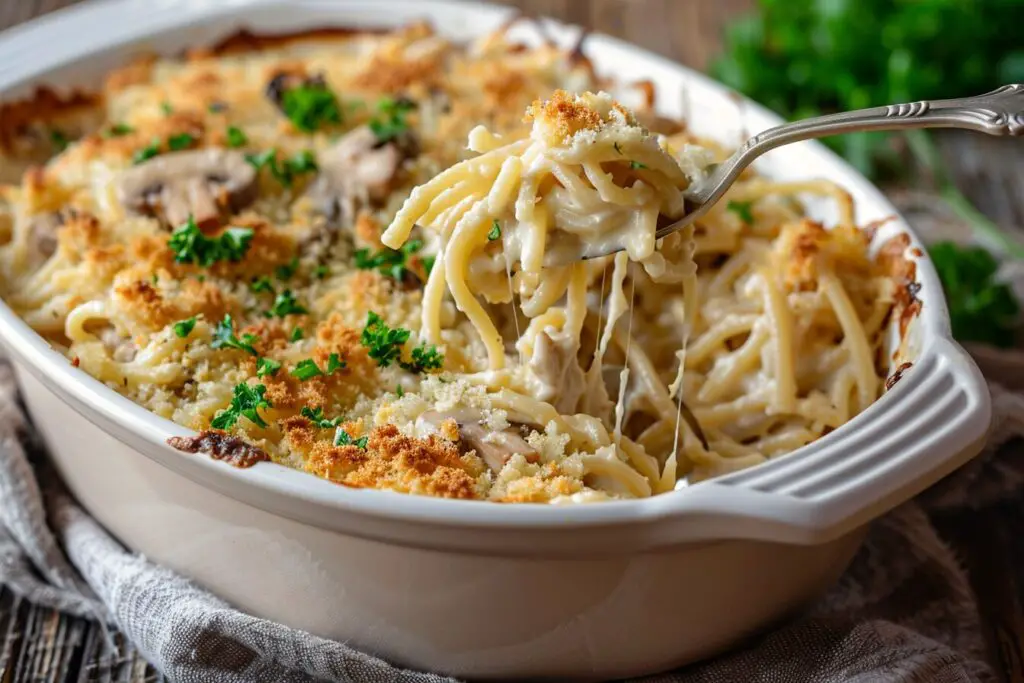 Easy Chicken Tetrazzini