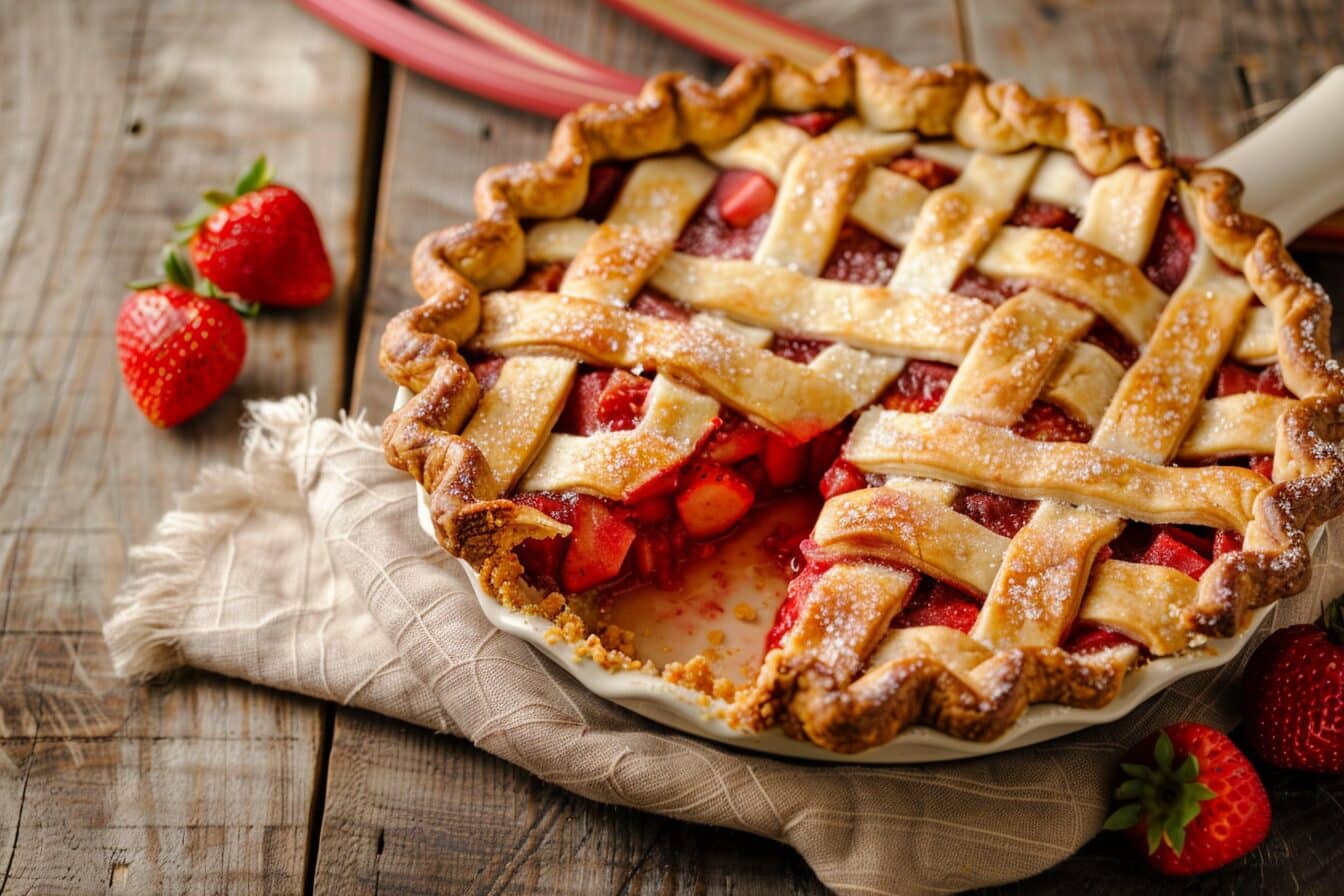 Strawberry Rhubarb Pie