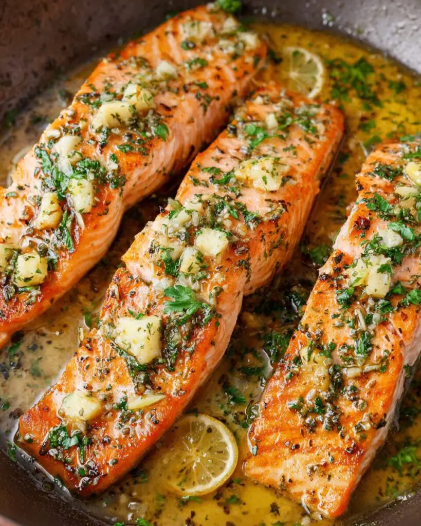 Garlic Butter Lemon Salmon