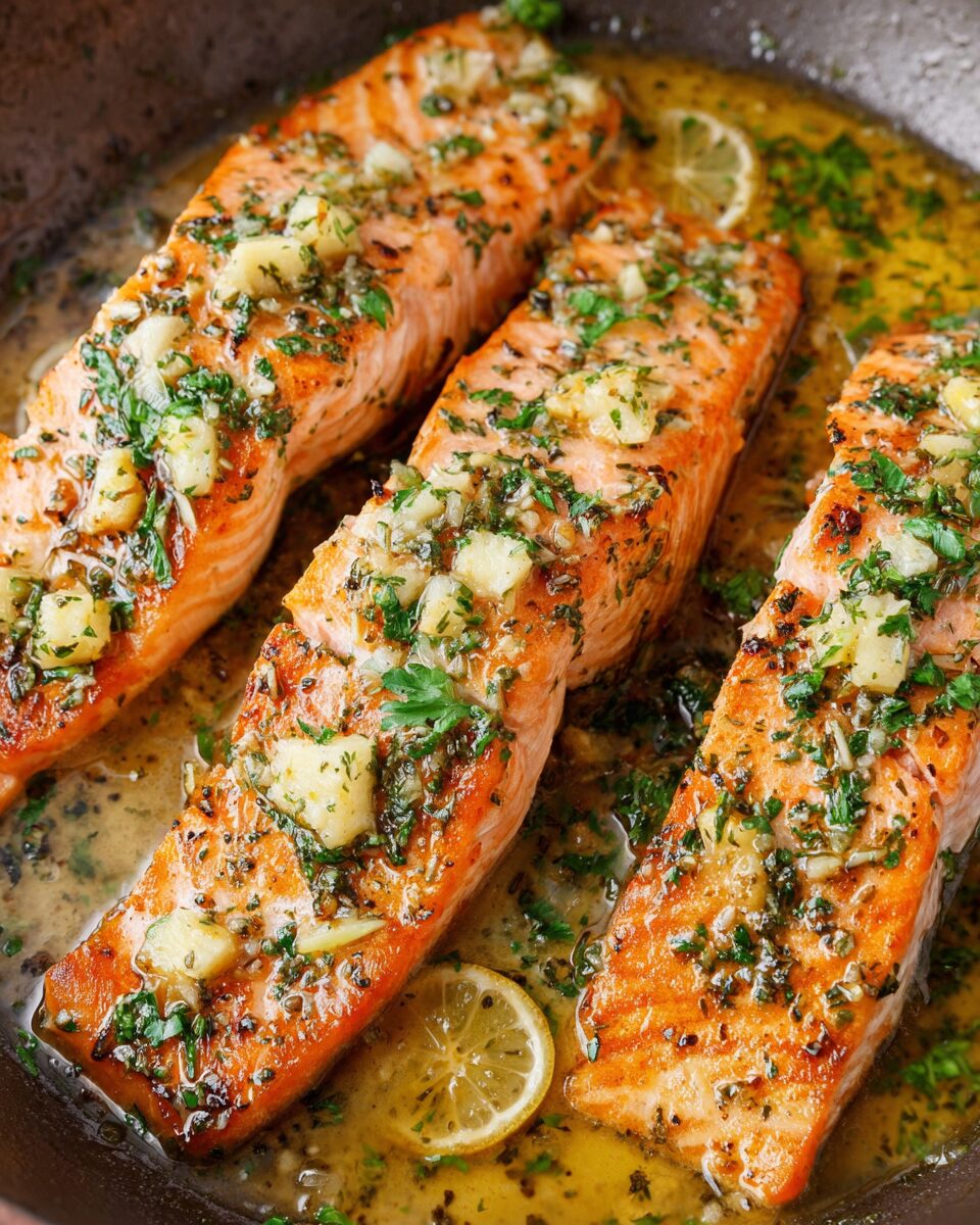 Garlic Butter Lemon Salmon
