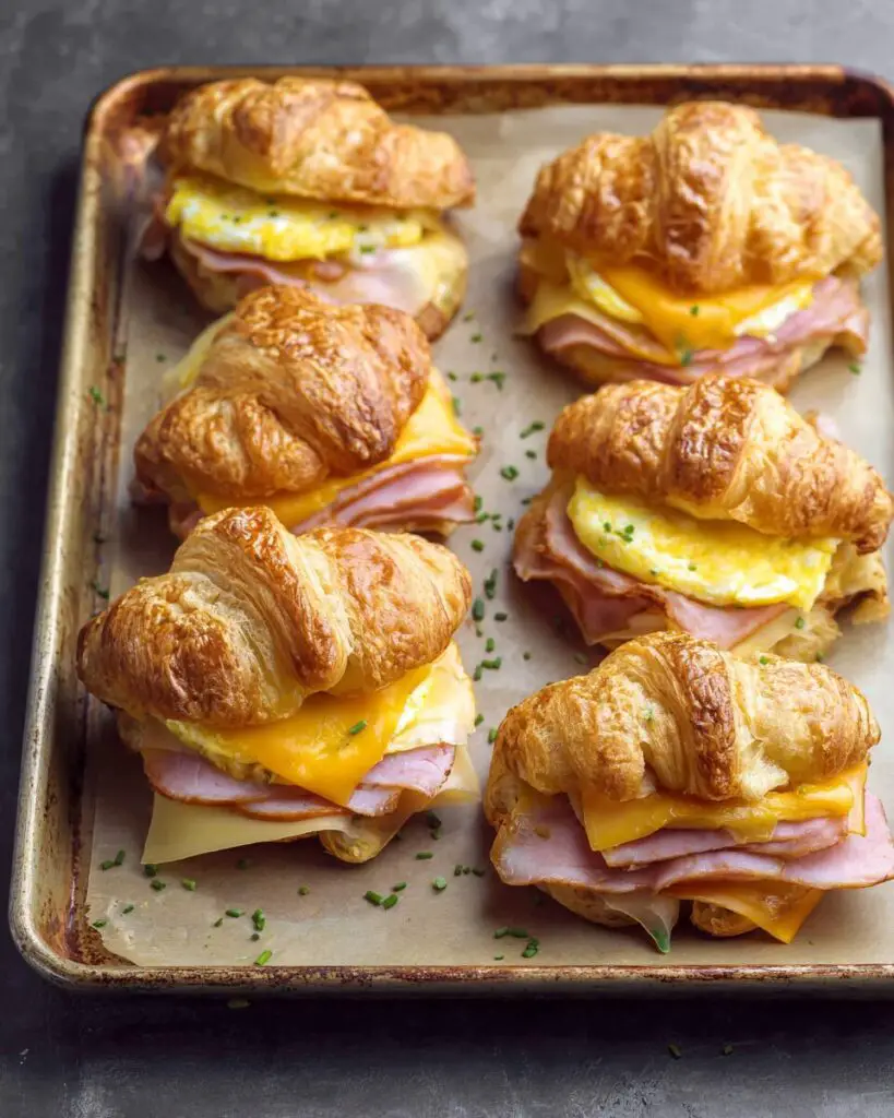 Croissant Breakfast Sandwiches