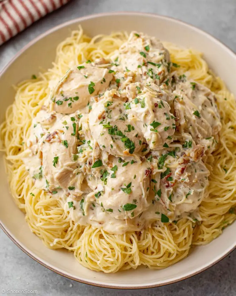 Crockpot Angel Chicken