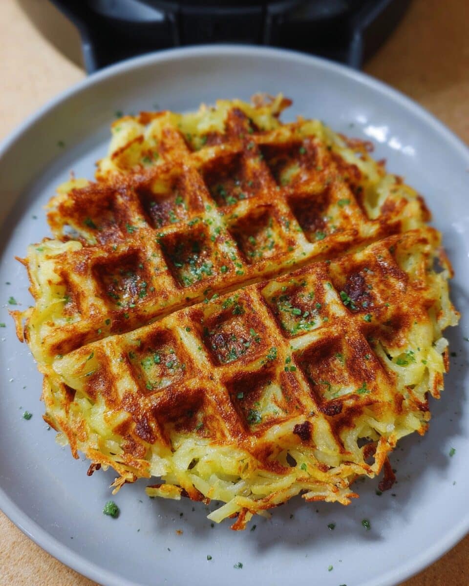 Healthy Hashbrown Chaffle