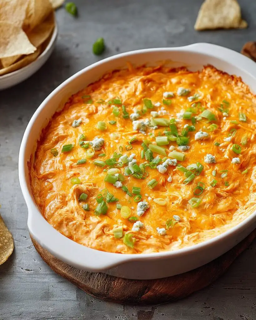 Buffalo Ranch Chicken Dip