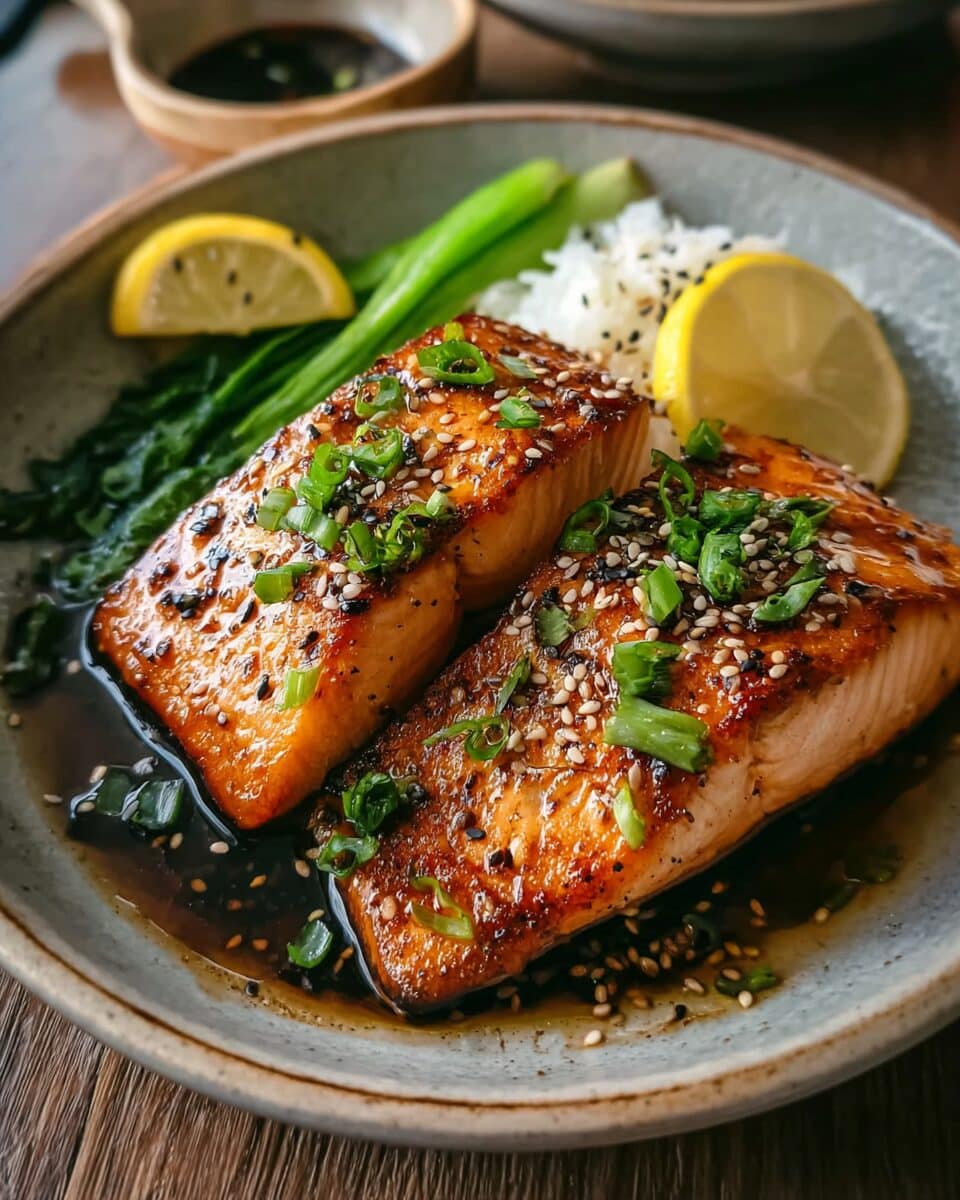 Sesame Ginger Salmon