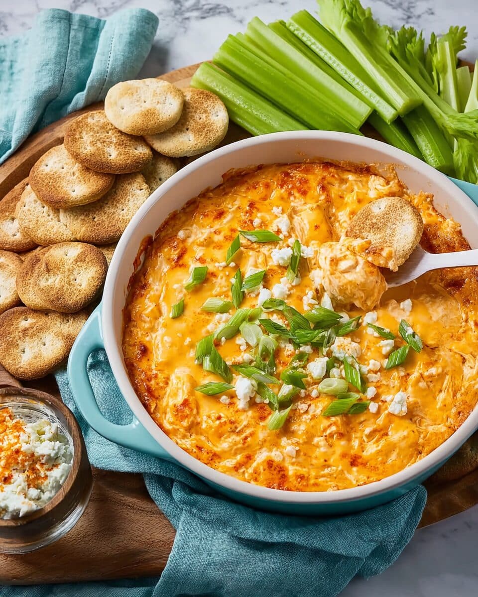 Buffalo Chicken Party Dip