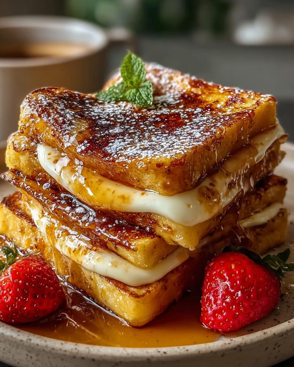 Overnight Crème Brûlée French Toast