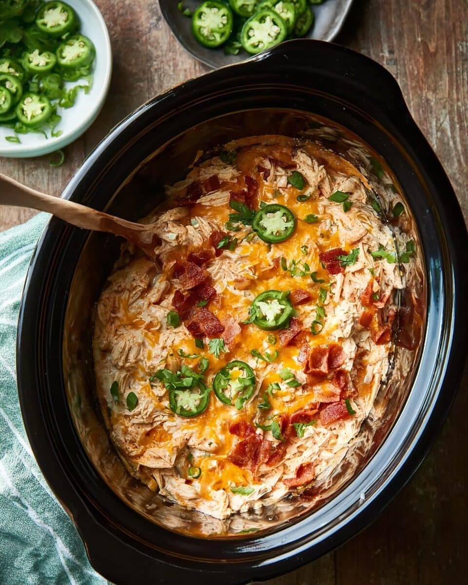 Slow Cooker Crack Chicken
