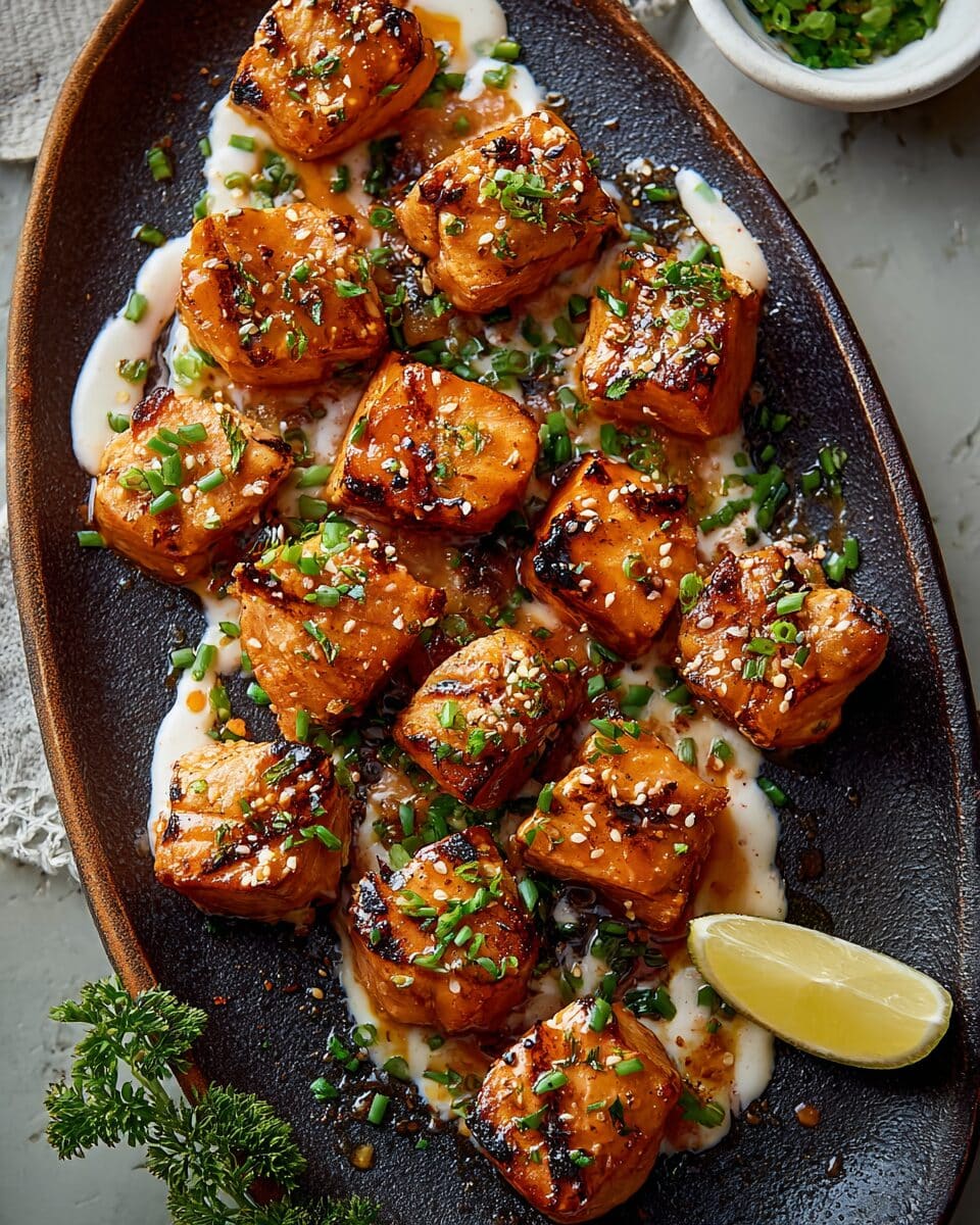 Bang Bang Salmon Bites