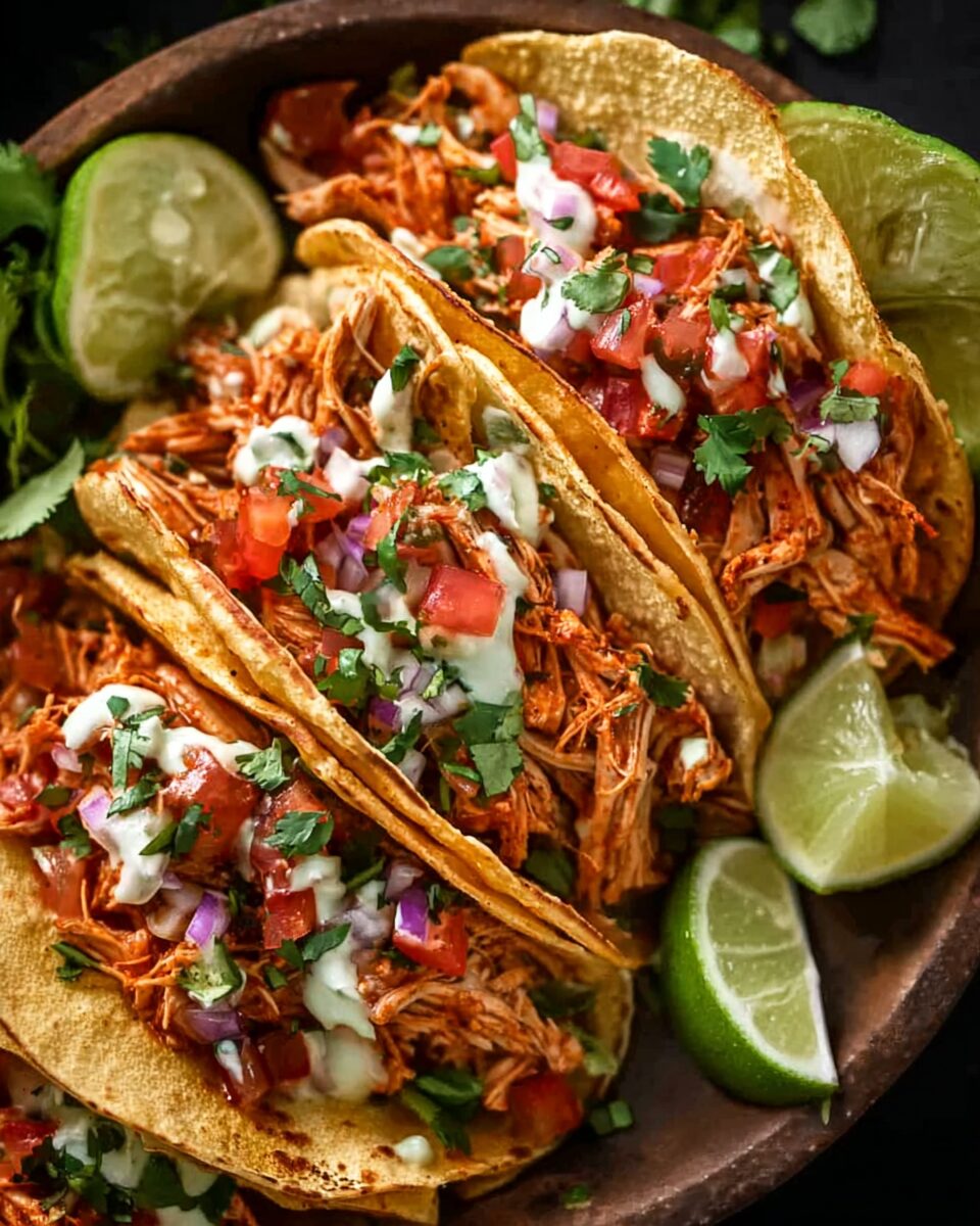 Crockpot Chicken Tacos