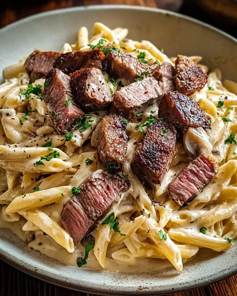 Creamy Steak Pasta