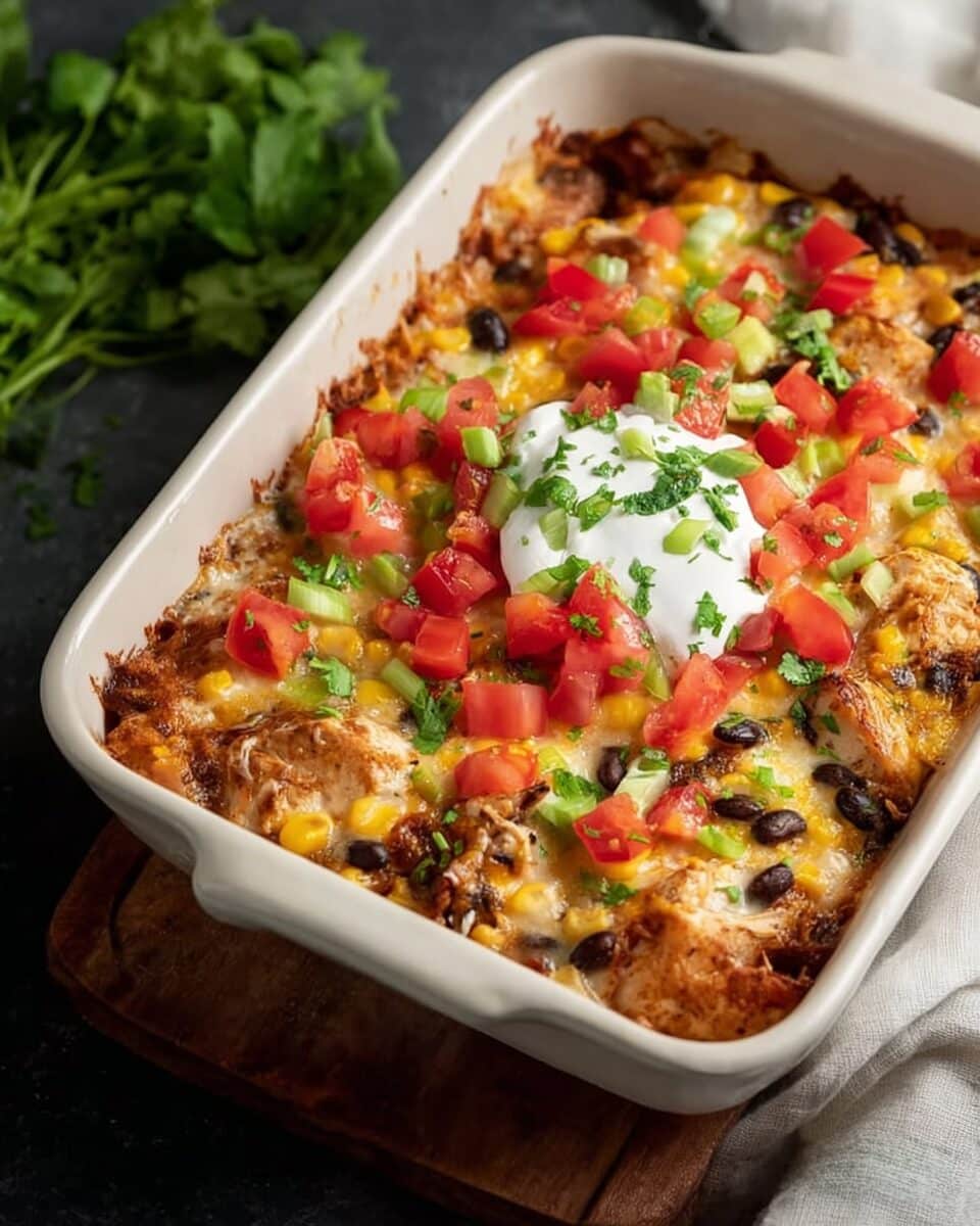 Southwest Chicken Casserole