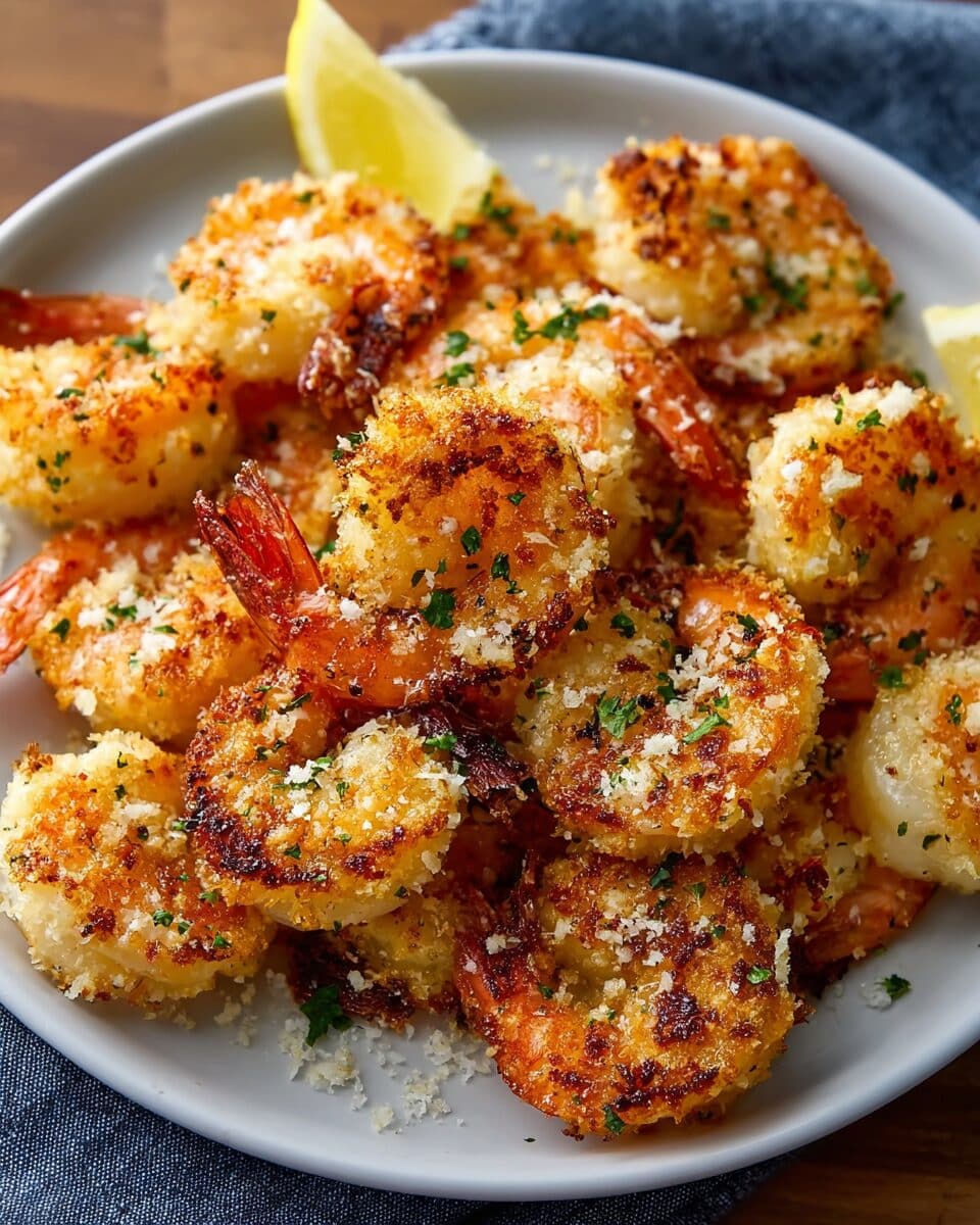 Air Fryer Garlic Parmesan Shrimp