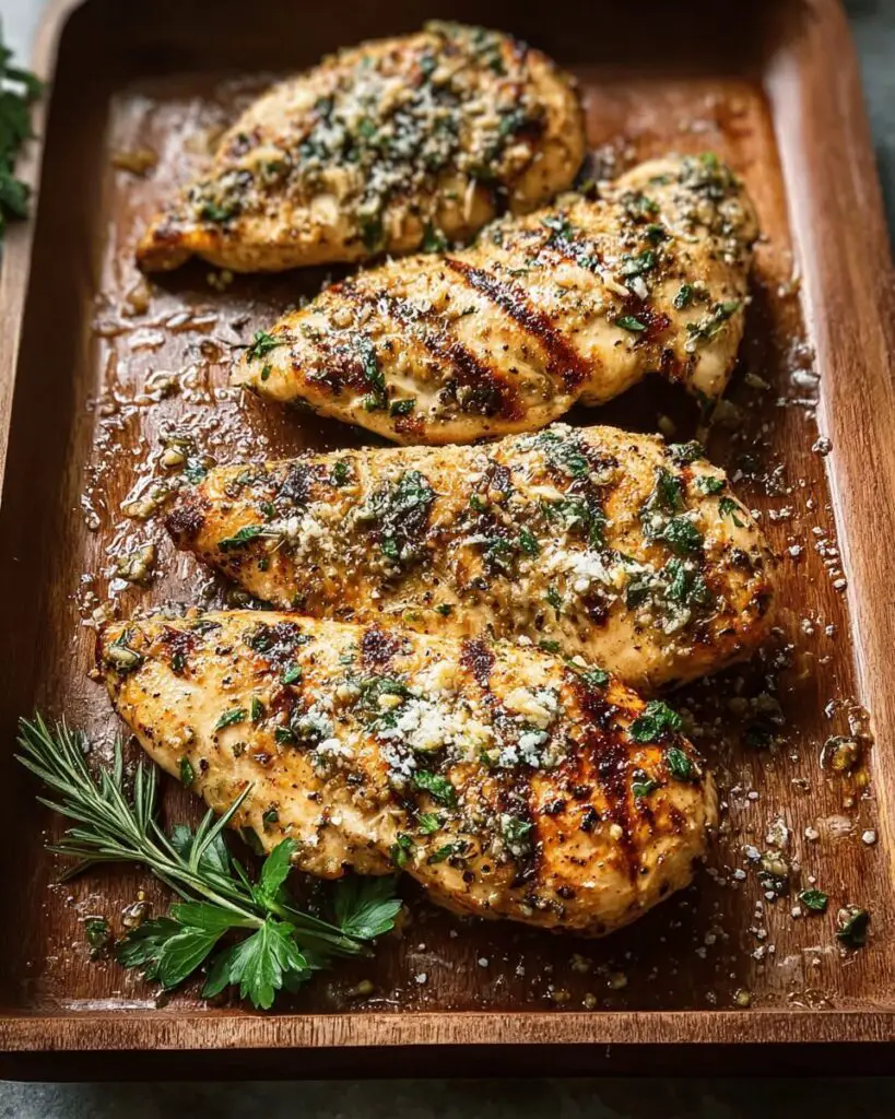 Garlic Parmesan Grilled Chicken