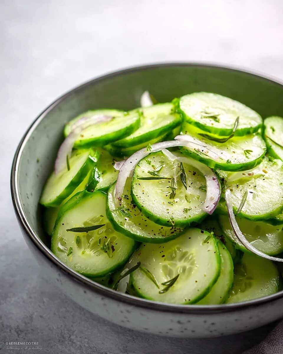 Cucumber Vinegar Salad