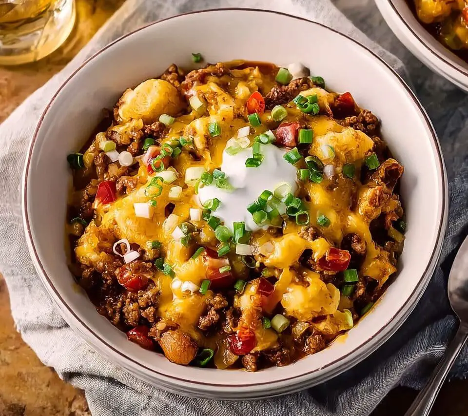 Slow Cooker Cowboy Casserole