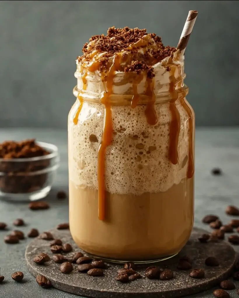Caramel Iced Coffee Protein Shake