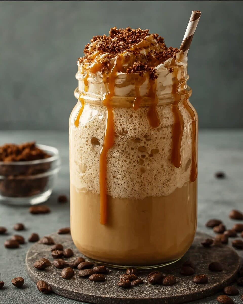 Caramel Iced Coffee Protein Shake