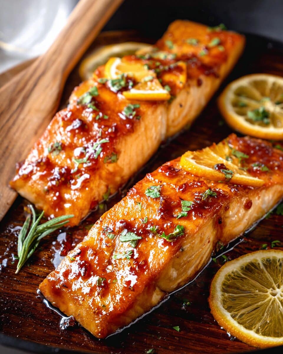 Orange Glazed Salmon