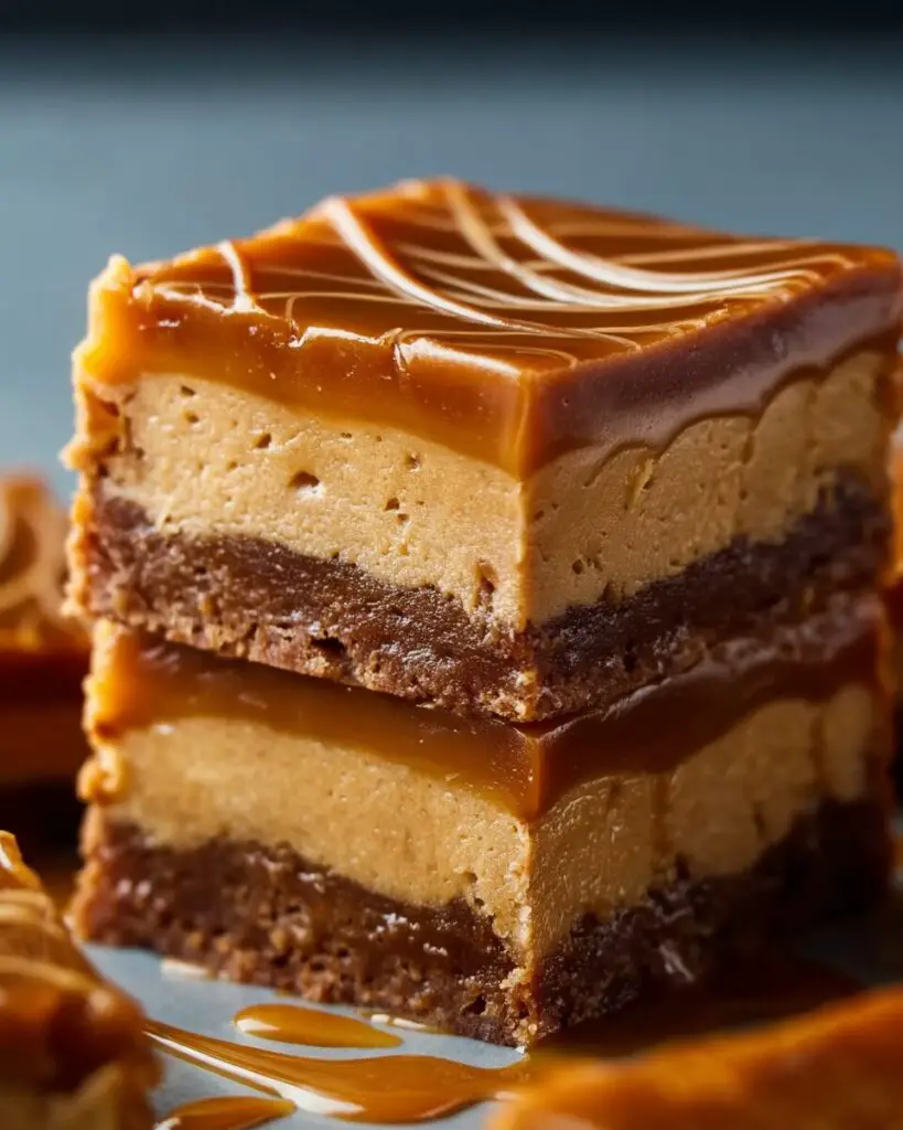 Coffee Caramel Blondies