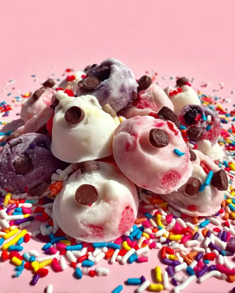 Frozen Yogurt Bites
