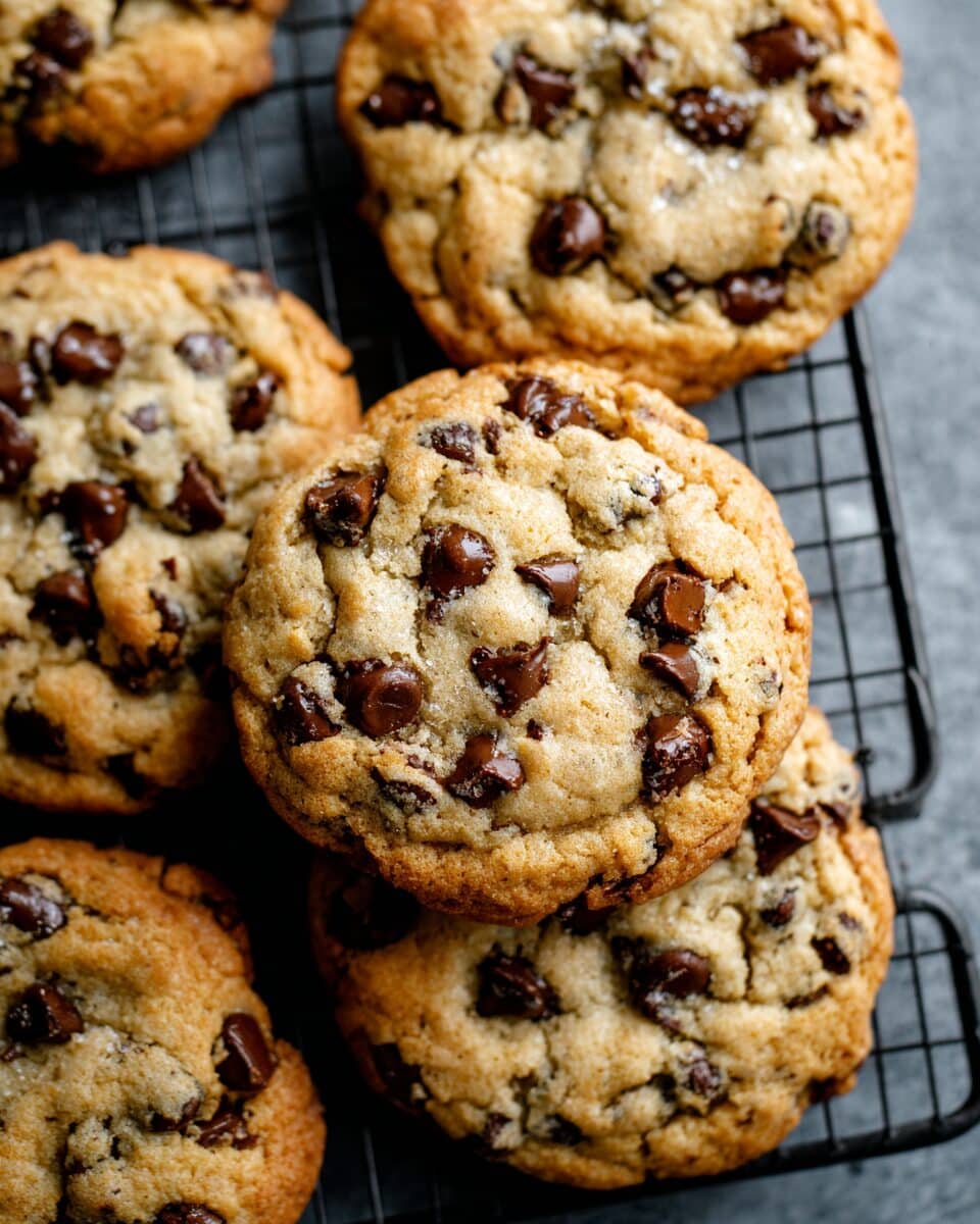 Bakery-Style Chocolate Chip Cookies