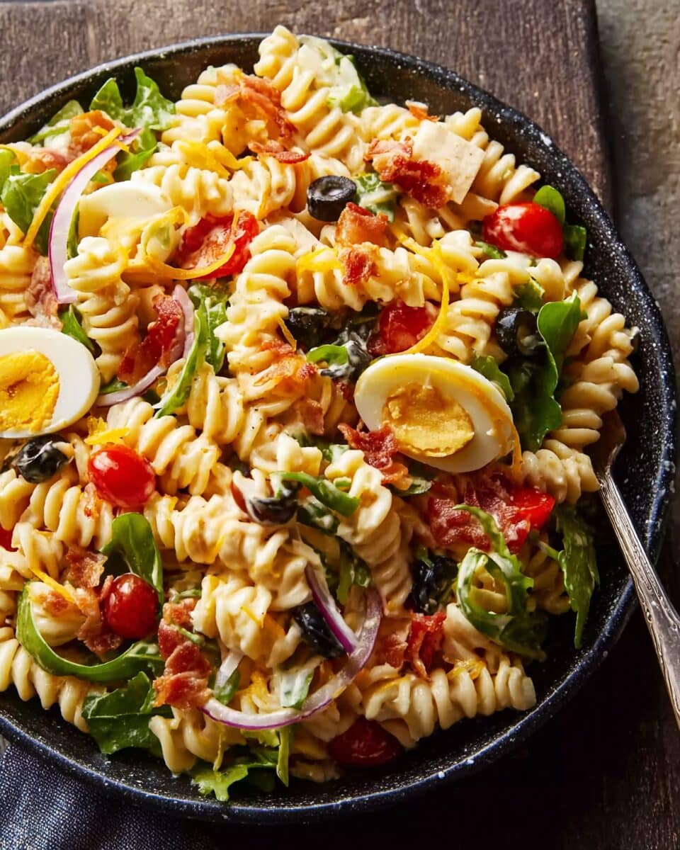 Club Sandwich Pasta Salad