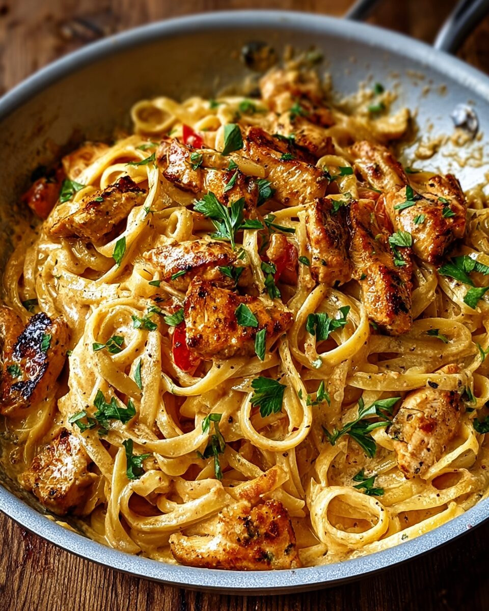 Cowboy Butter Chicken Linguine