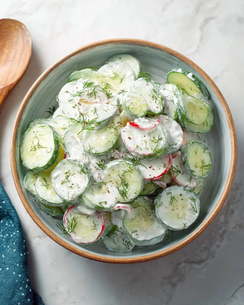 Creamy Cucumber Salad