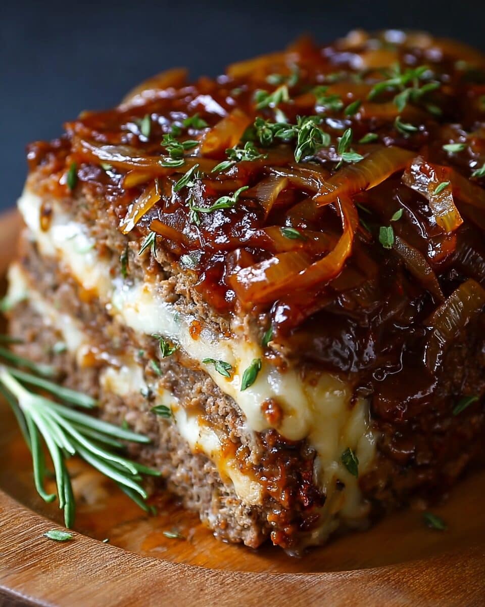 French Onion Meatloaf
