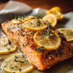 Garlic Butter Lemon Salmon