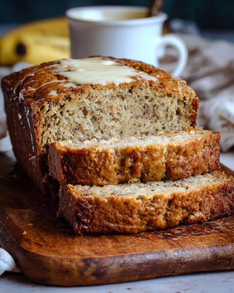 Soft & Moist Banana Loaf