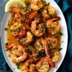 Garlic Shrimp with a Zesty Lemon Twist