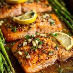 Honey Garlic Butter Baked Salmon
