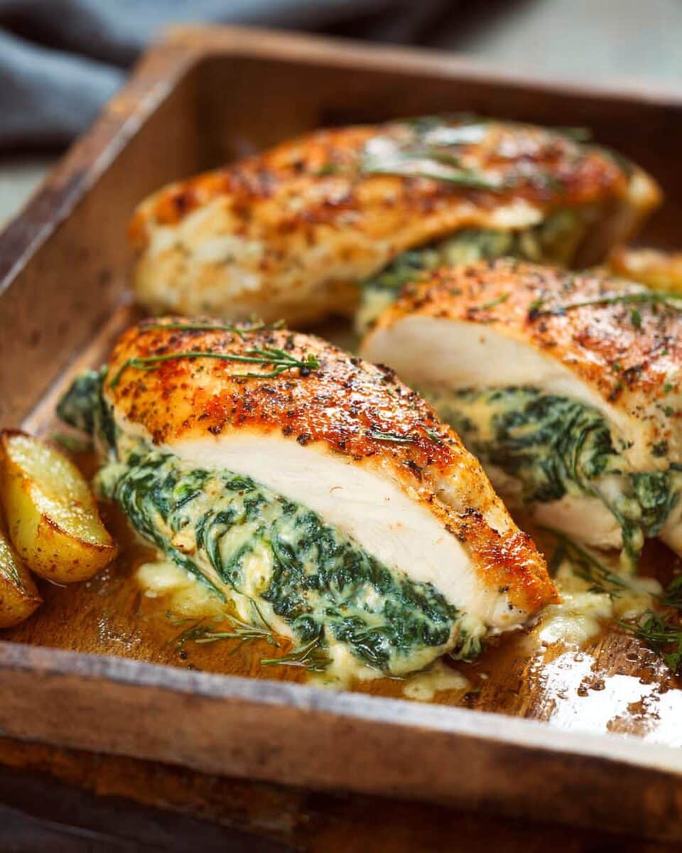Spinach-Stuffed Chicken Breast
